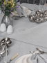 L'essentiel linge de maison Juego de manteles Pera - Gris
